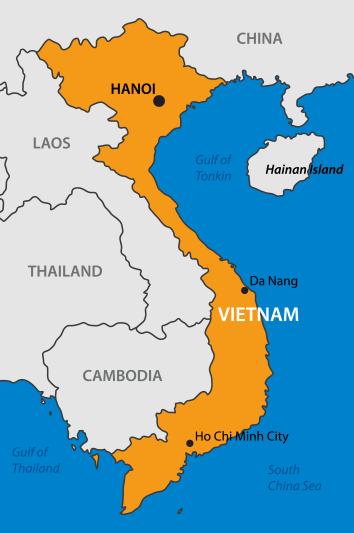 map-vietnam